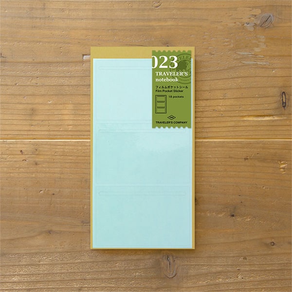Traveler's Notebook Refill 023 - Film Pocket Sticker Regular Size