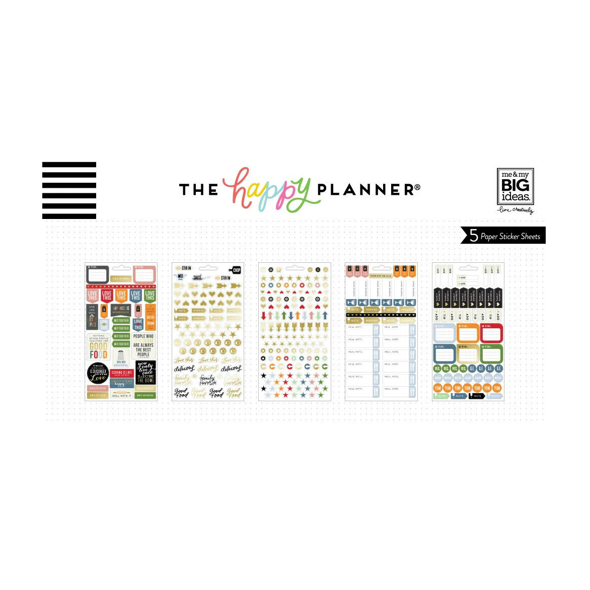 The Happy Planner Good Food Planner Stickers