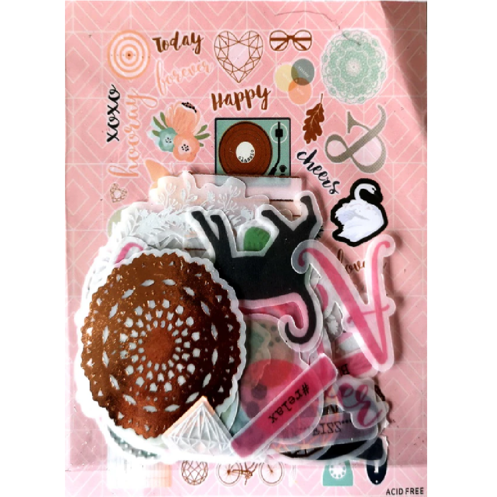 Vellum Paper Diecut Ephemera Shapes