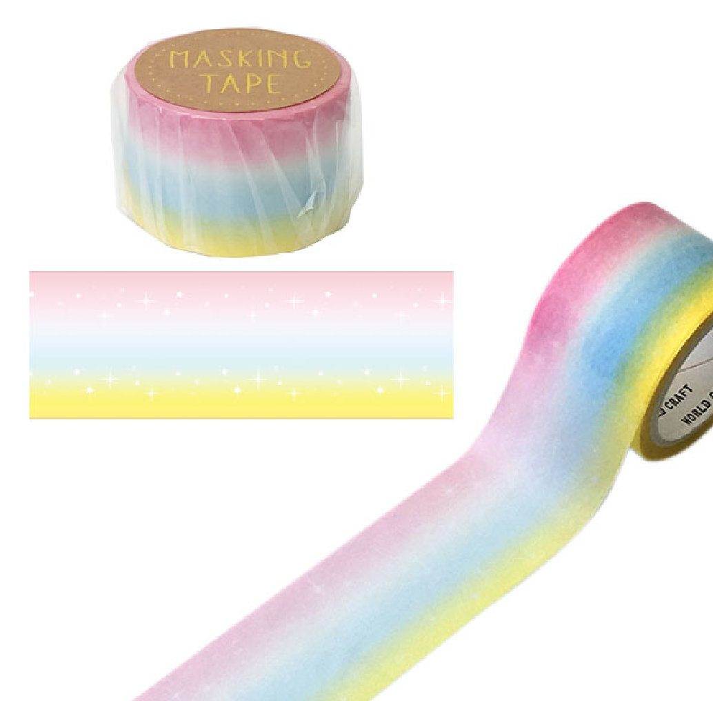 World Craft Masking Tape - Rainbow