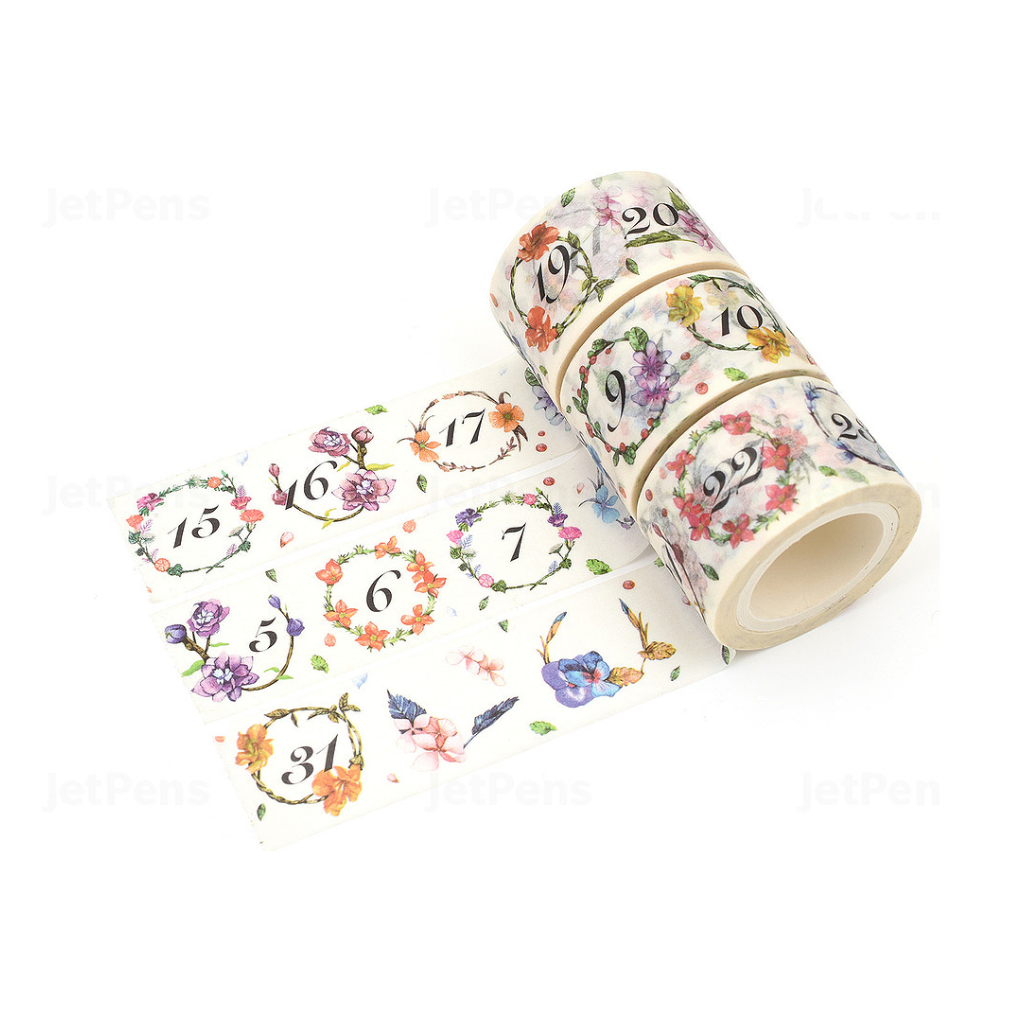 C.Ching Stationery Washi Tape - Dates