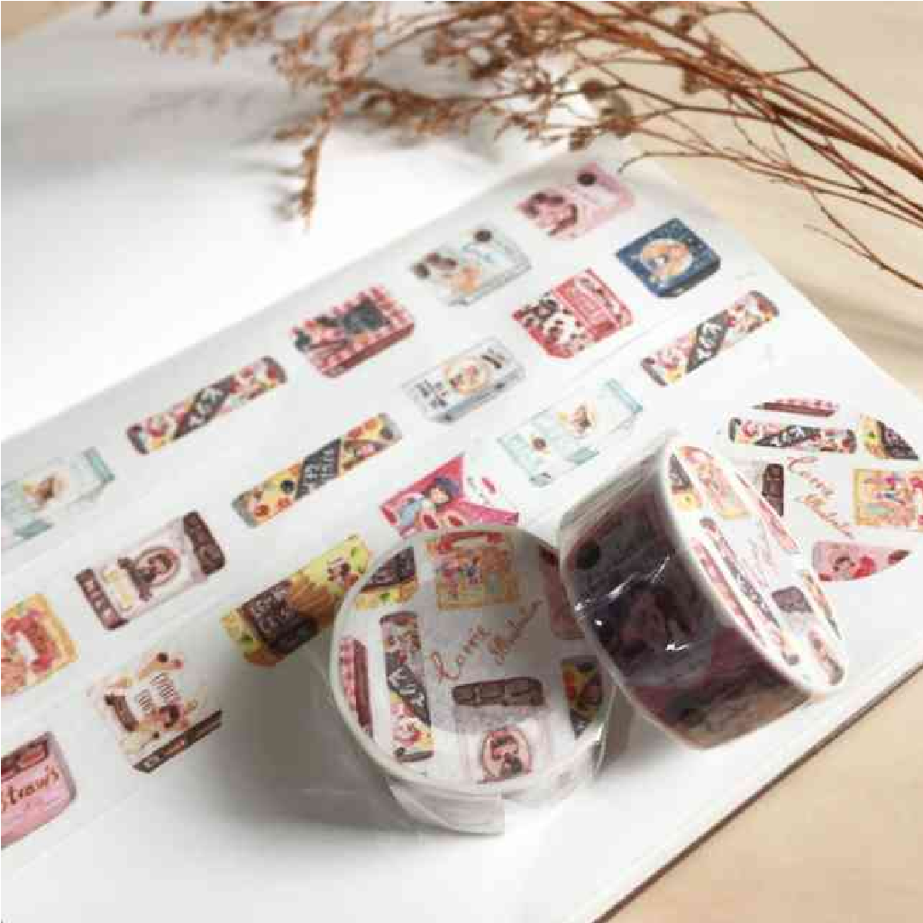 Washi Carrie Illustration Snacks