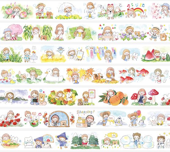 Molinta Four Seasons Masking Tape