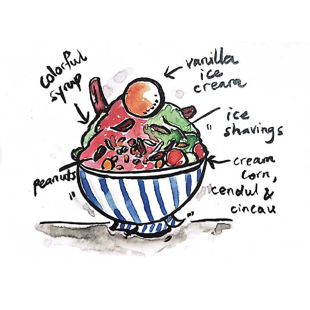 Colorful Syrup - Postcard