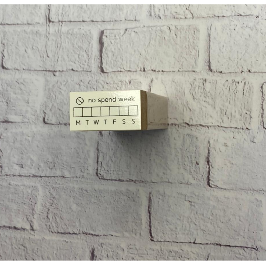 Siawasehanko Rubber Stamp - No Spend Week