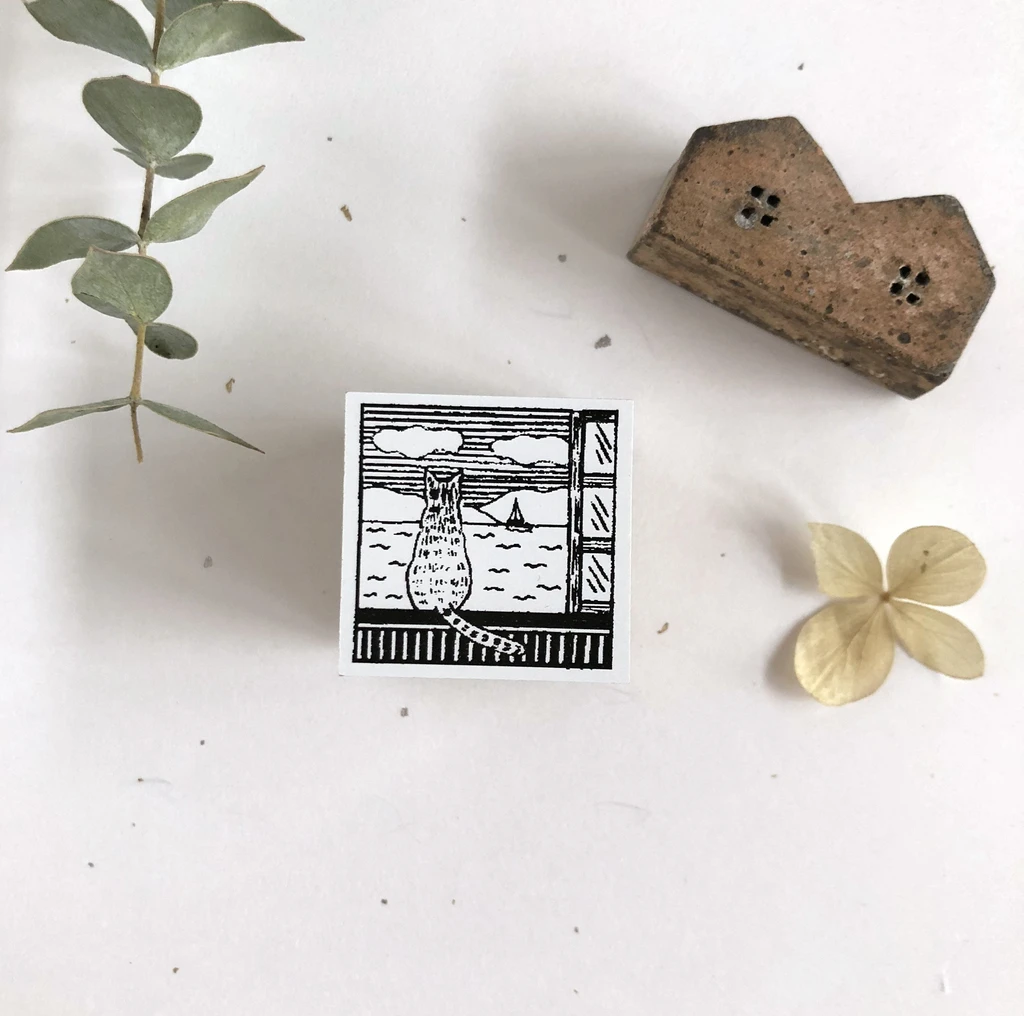 Niconeco Zakkaya X Hiraoka Hitomi Collabration Rubber Stamp - Daze