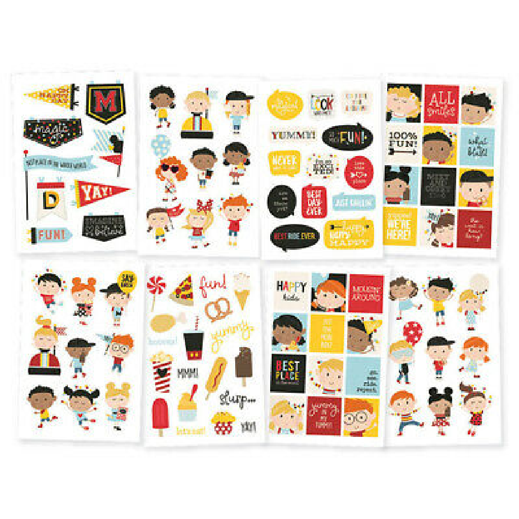 Simple Stories Say Cheese 4 Happy Kids Sticker