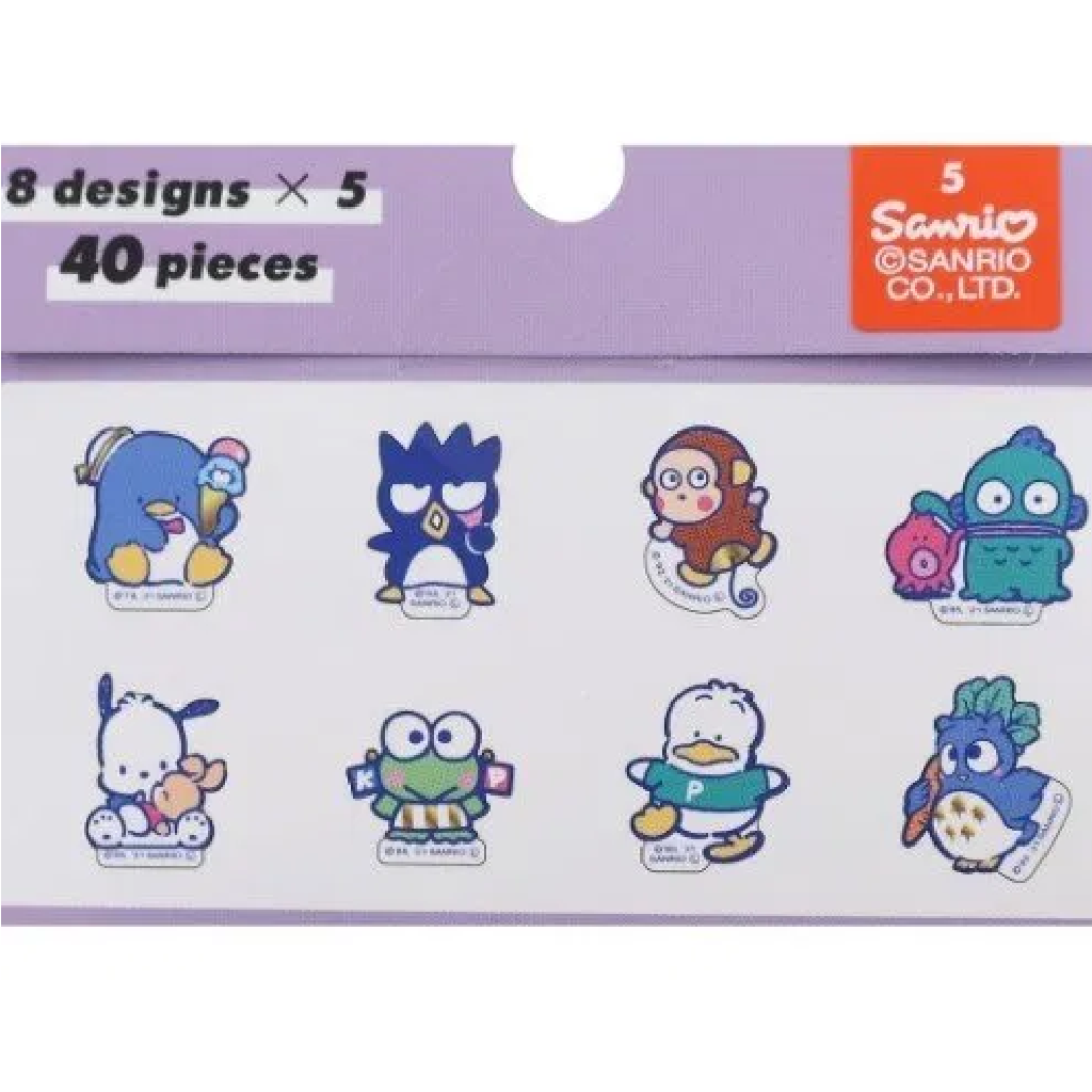 Upbeat Friends Seal Flake Sticker - Sanrio Character