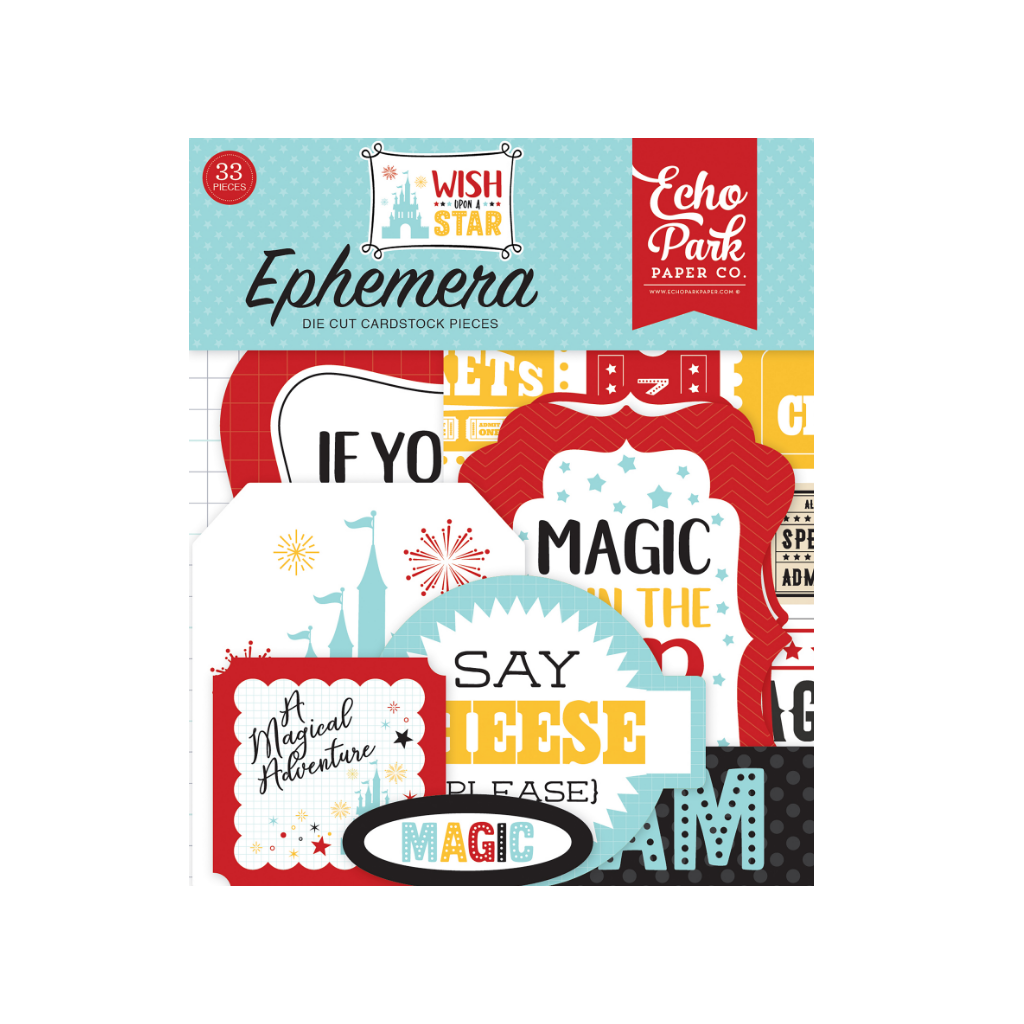 Wish Upon A Star Cardstock Die-Cuts Ephemera