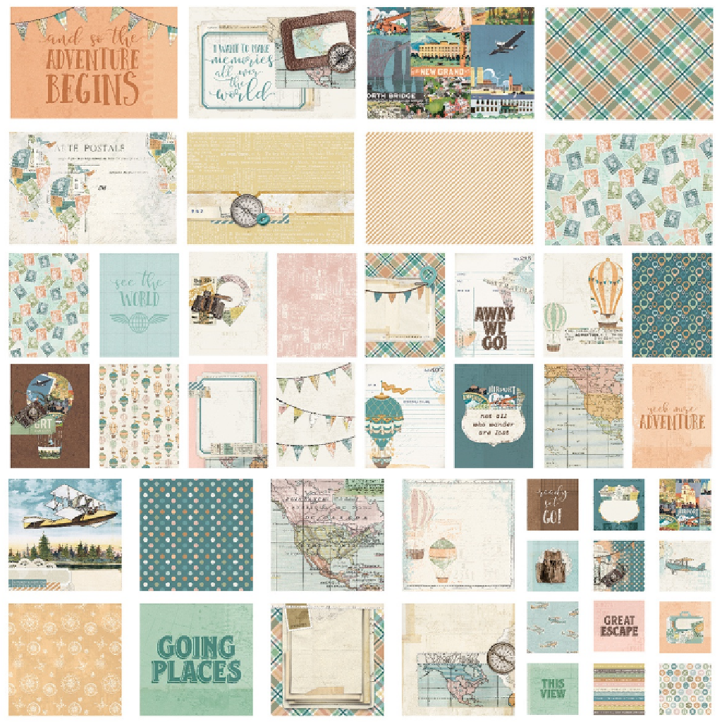 Simple Stories - Simple Vintage Traveler Snap Cards