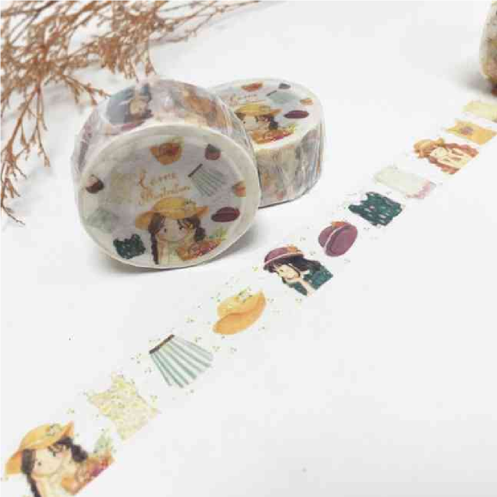 Washi Carrie Illustration Paperdoll