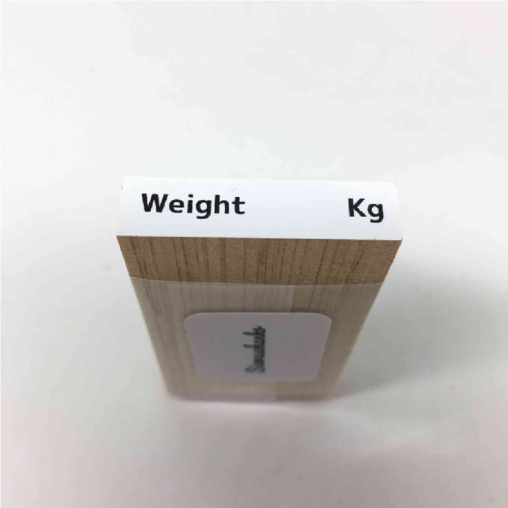 Siawasehanko Rubber Stamp - Weight Kg
