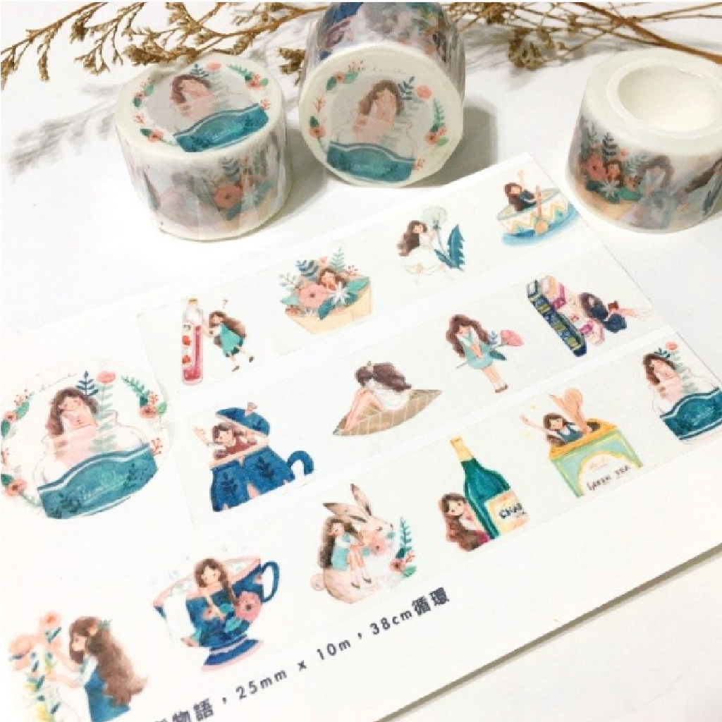 Washi Carrie Illustration Thumbs Up