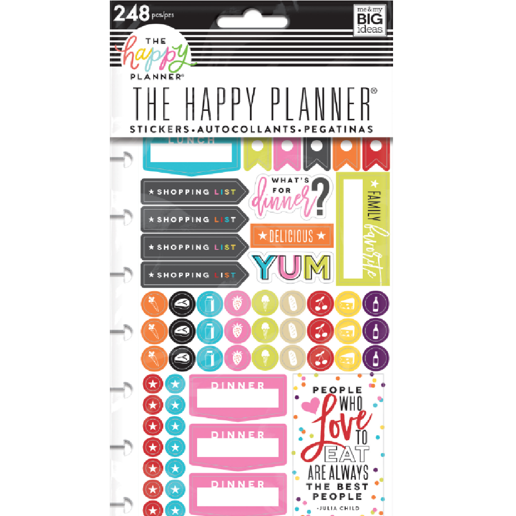 The Happy Planner 248 Collection Stickers - To Do List