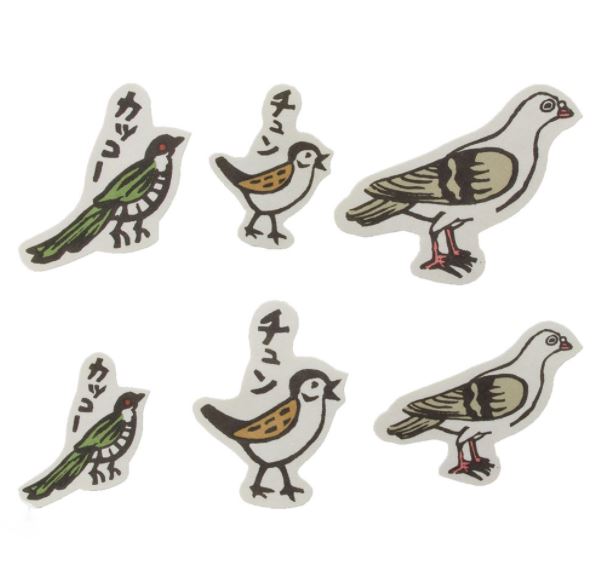 Classiky X Nancy Seki Animal Sticker - Bird