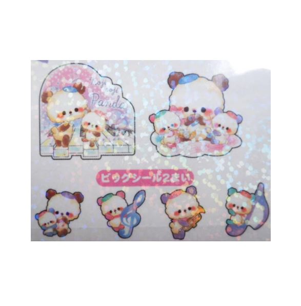 Moji Moji Panda Flake Sticker