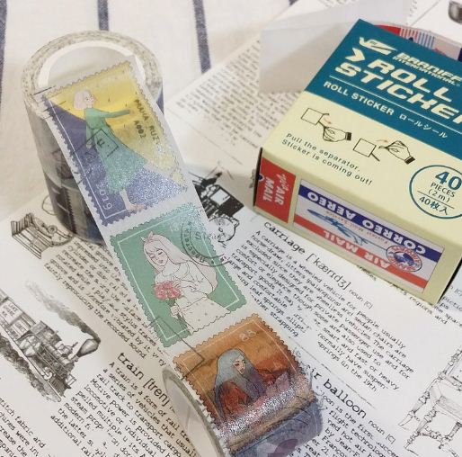 Starlululu Paper Tape - Stamp Girl