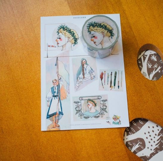 Washi Sampler La Dolce Vita Love Conquers All - 1m