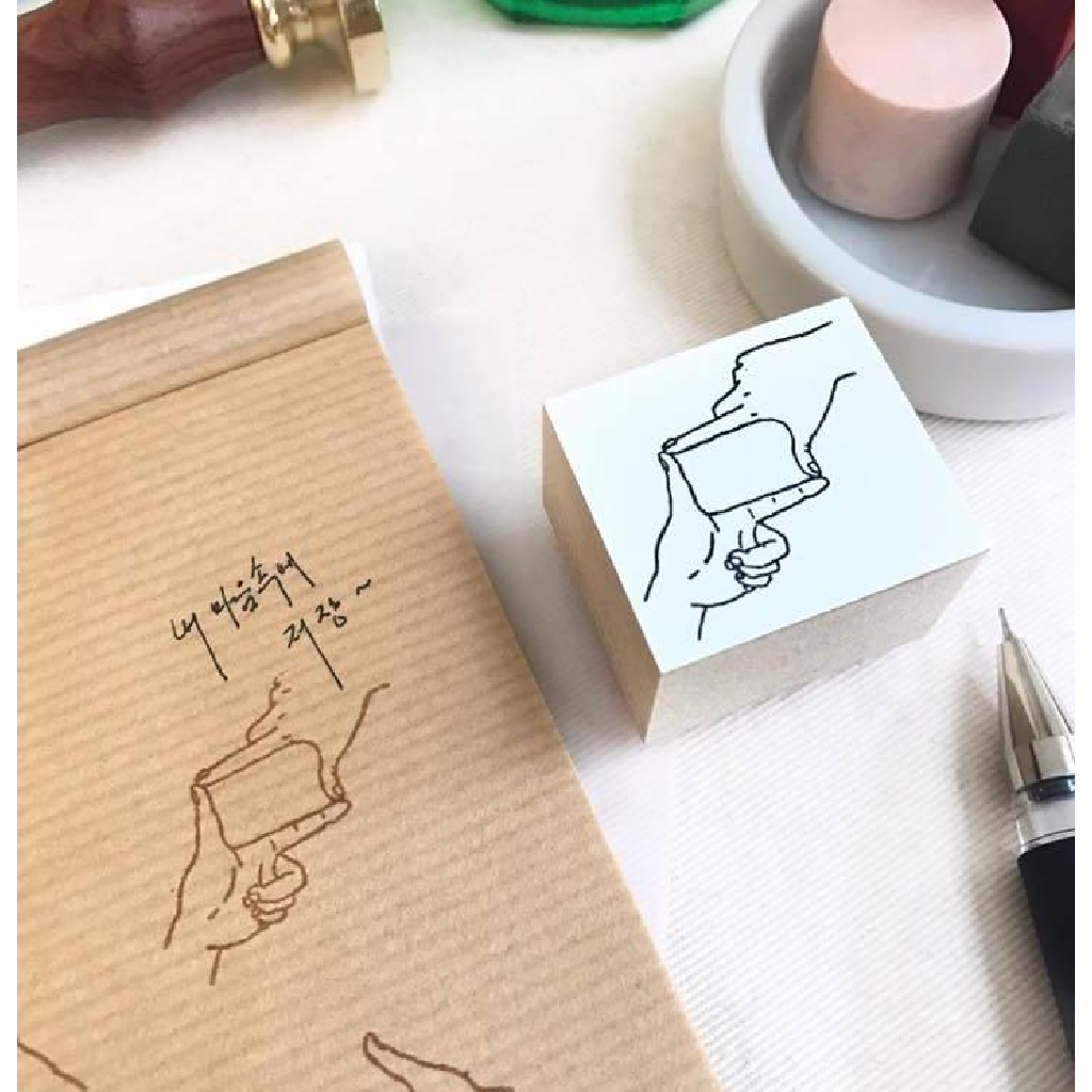 36 Sublo Finger Handmark Stamp - Four Corners