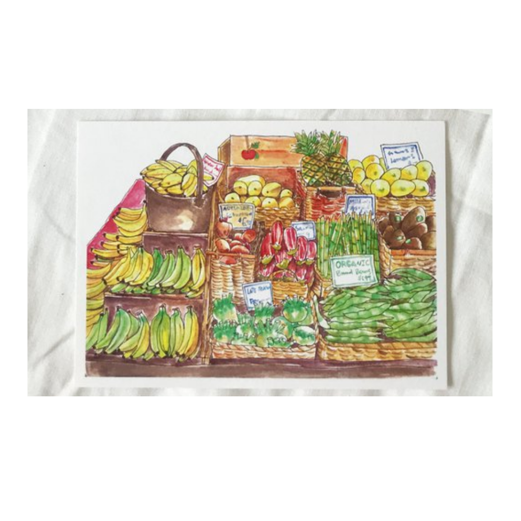 Silver Yang Vegetable - Postcard