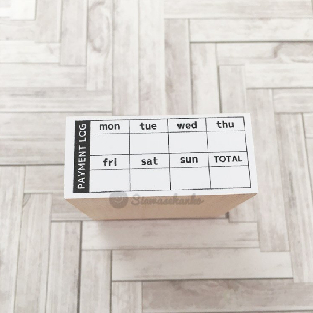 Siawasehanko Rubber Stamp - Payment Log