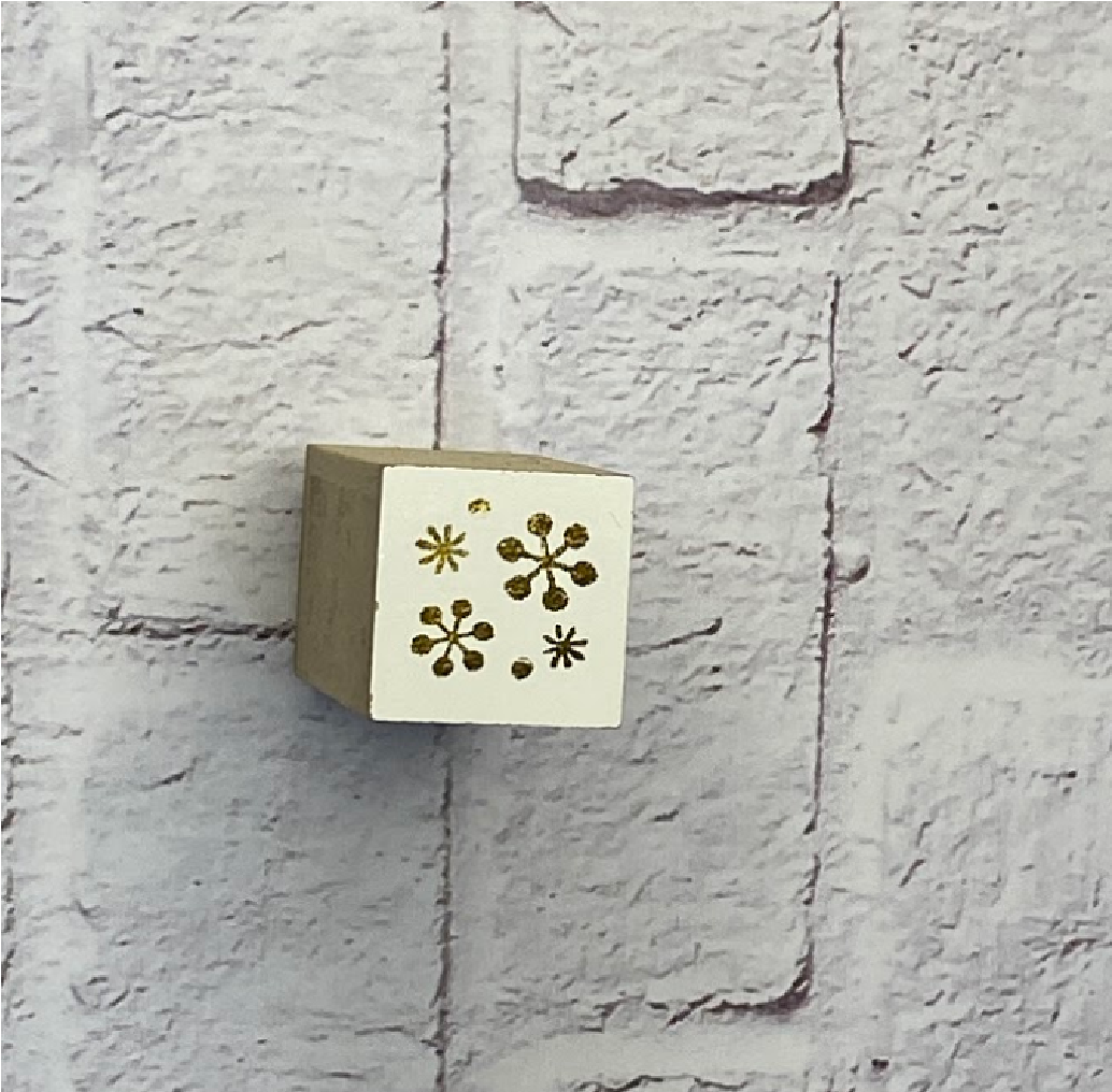 Rubber Stamp - Mini Snow