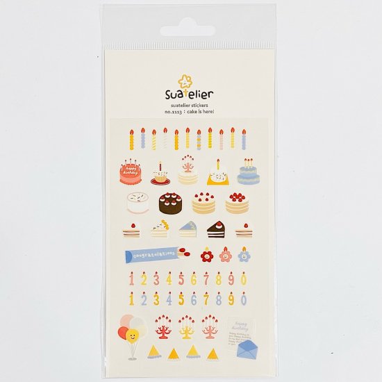 SUATELIER Sticker Cake Is Here