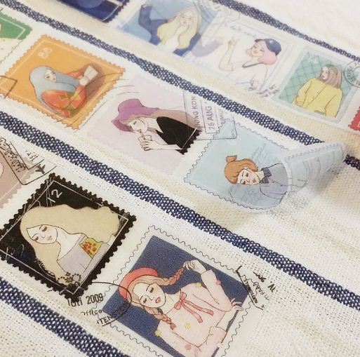 Starlululu Paper Tape - Stamp Girl