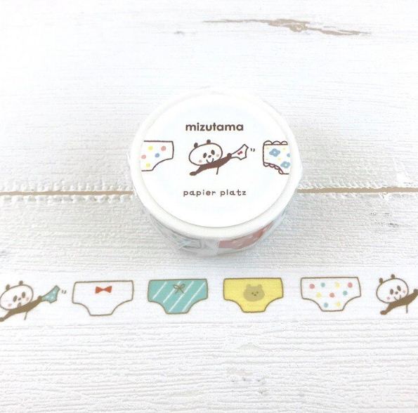 Papier Platz Mizutama Masking Tape - Pants