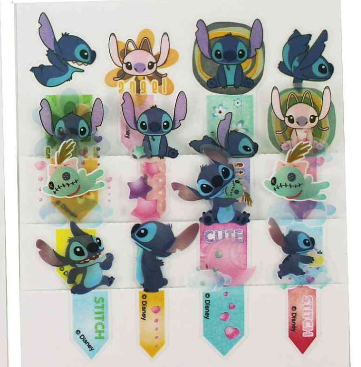 Bookmark Sticker Stitch And Angel