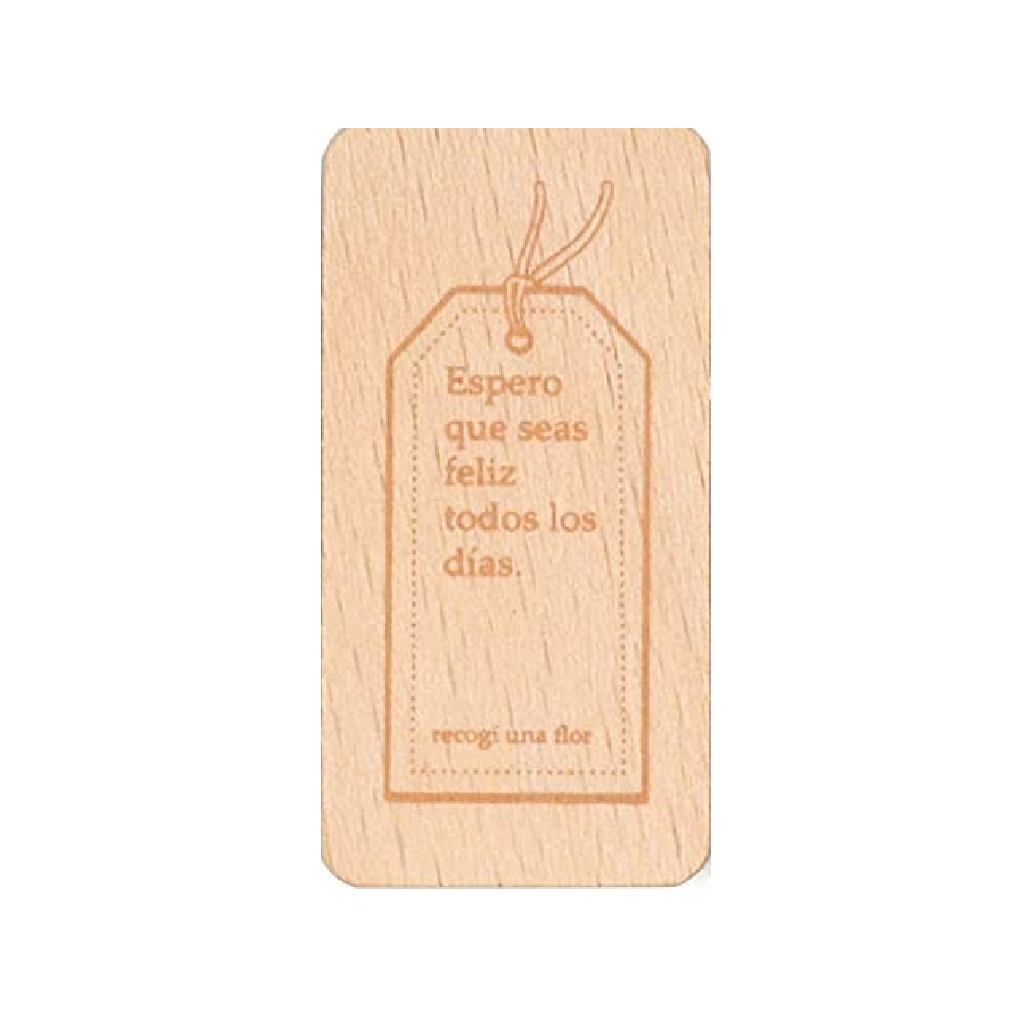 Mo.Card Wooden Stamp - Blessing
