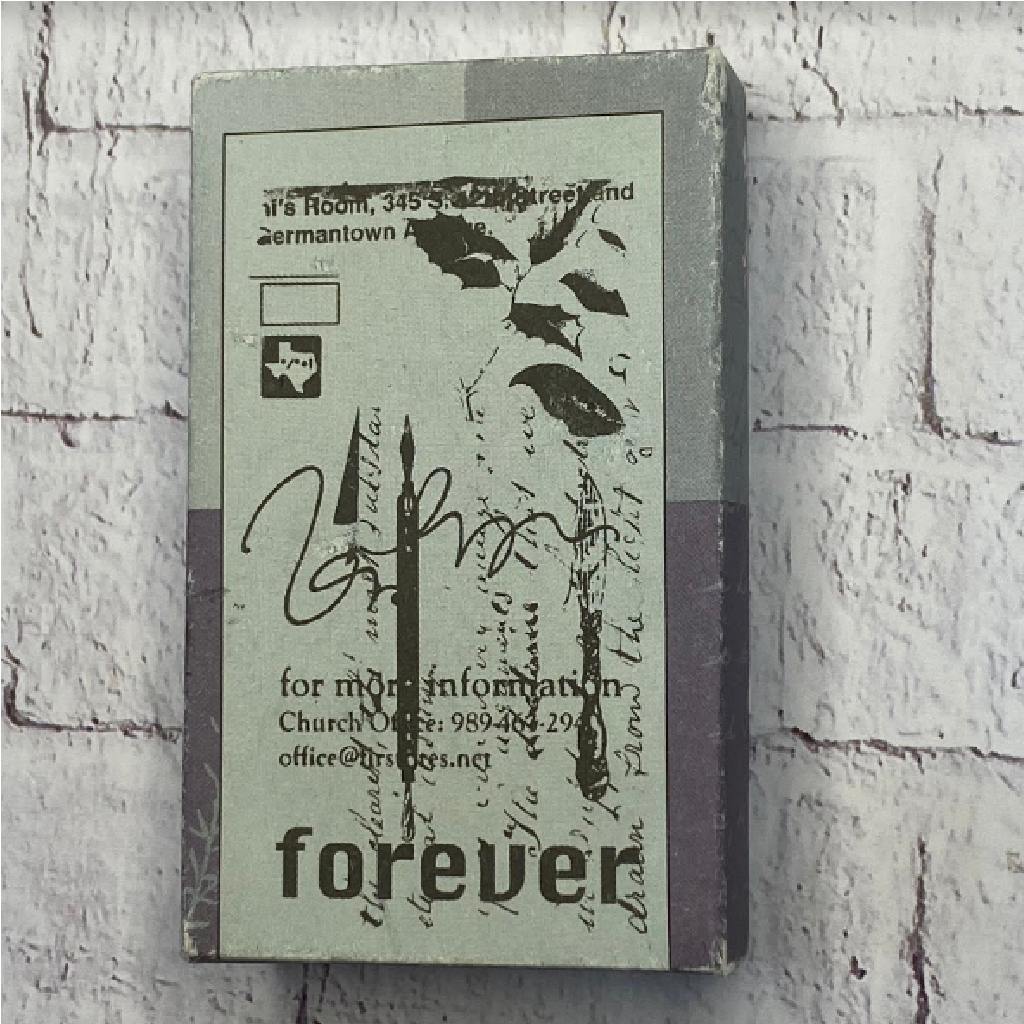 Moodtape Rubber Stamp - Forever