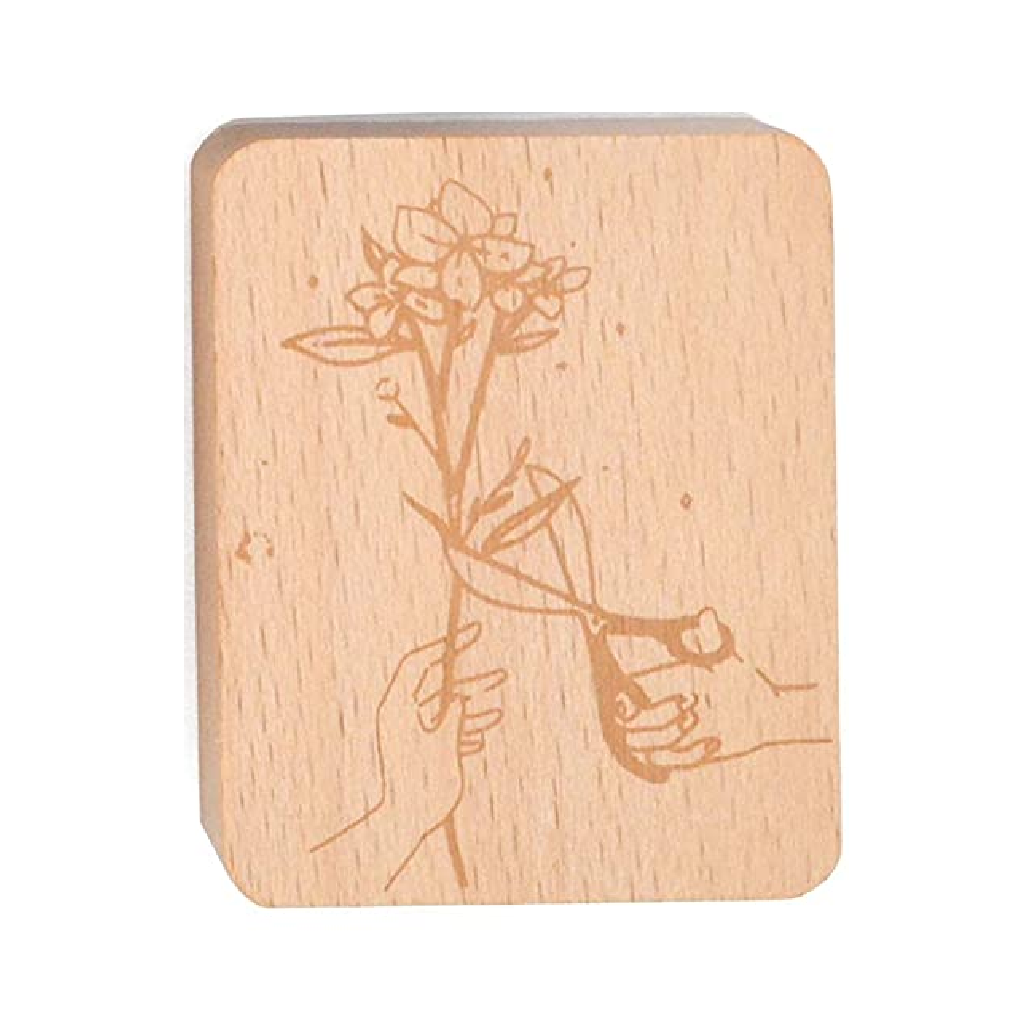 Mo.Card Wooden Stamp -Trim