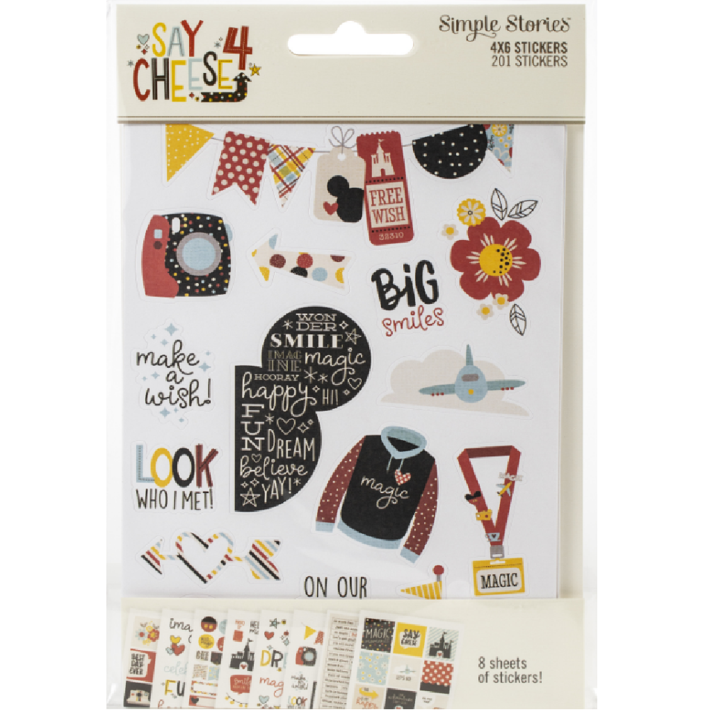 Simple Stories Say Cheese 4 Magic Sticker