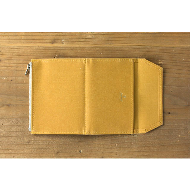 Fourruof X Zipper Case Passport Yellow