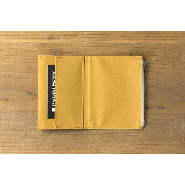 Fourruof X Zipper Case Passport Yellow