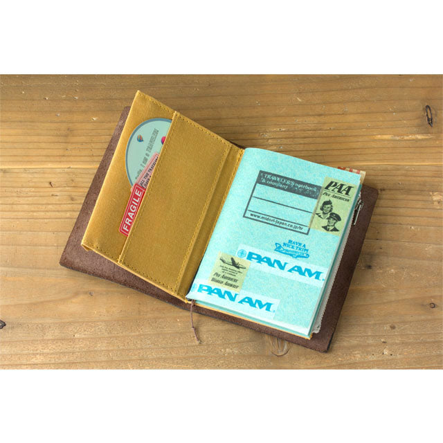 Fourruof X Zipper Case Passport Yellow