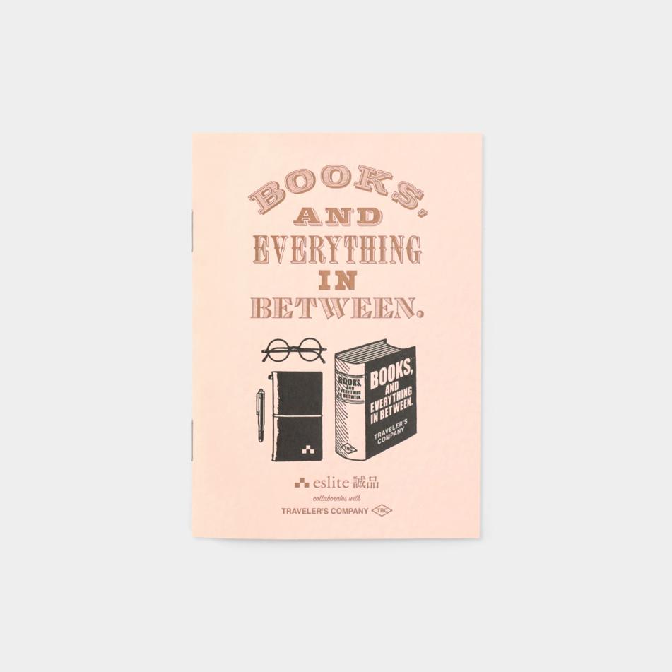 Traveler&#39;s Notebook Passport Size Refill Eslite Bookstore Letterpress Pink