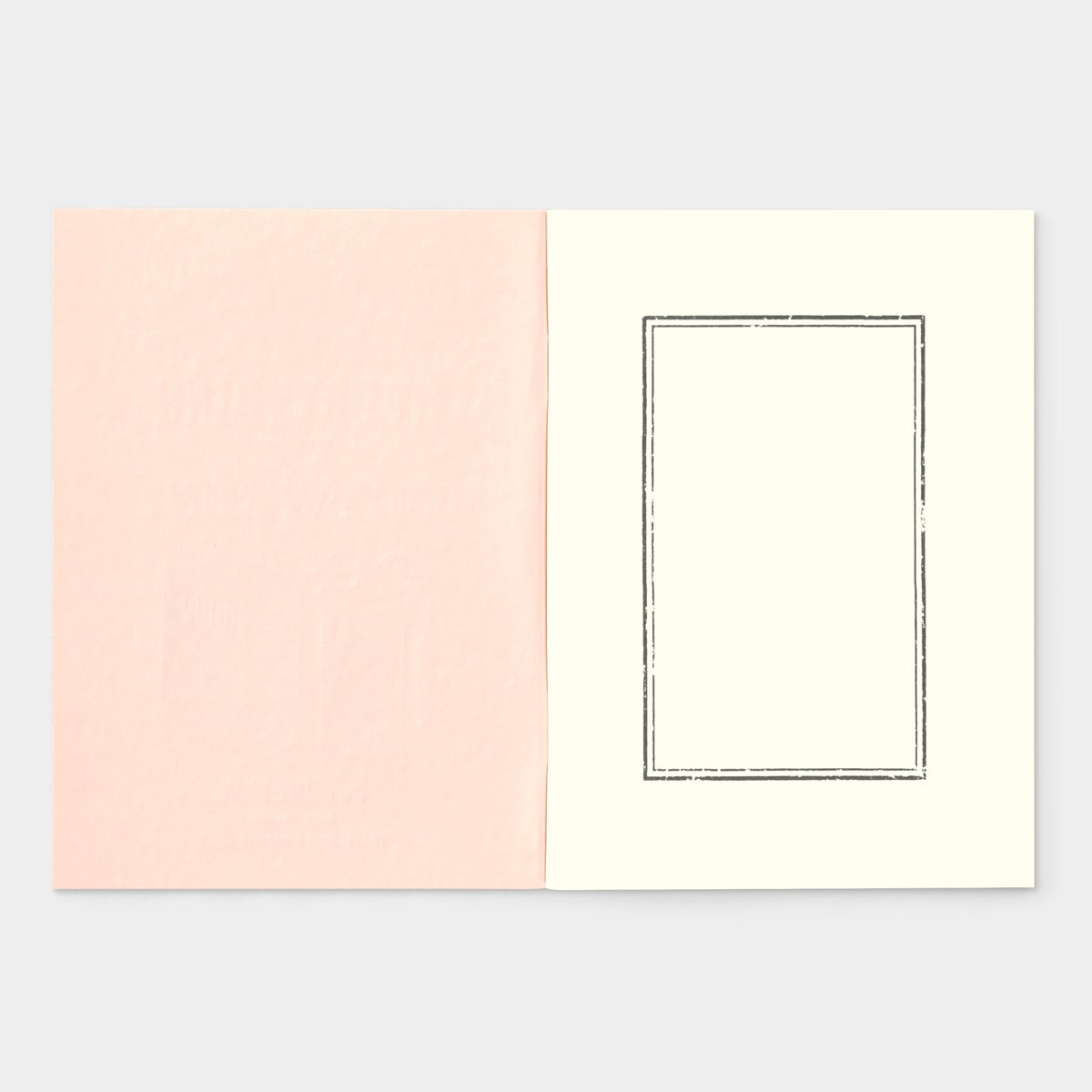 Traveler&#39;s Notebook Passport Size Refill Eslite Bookstore Letterpress Pink