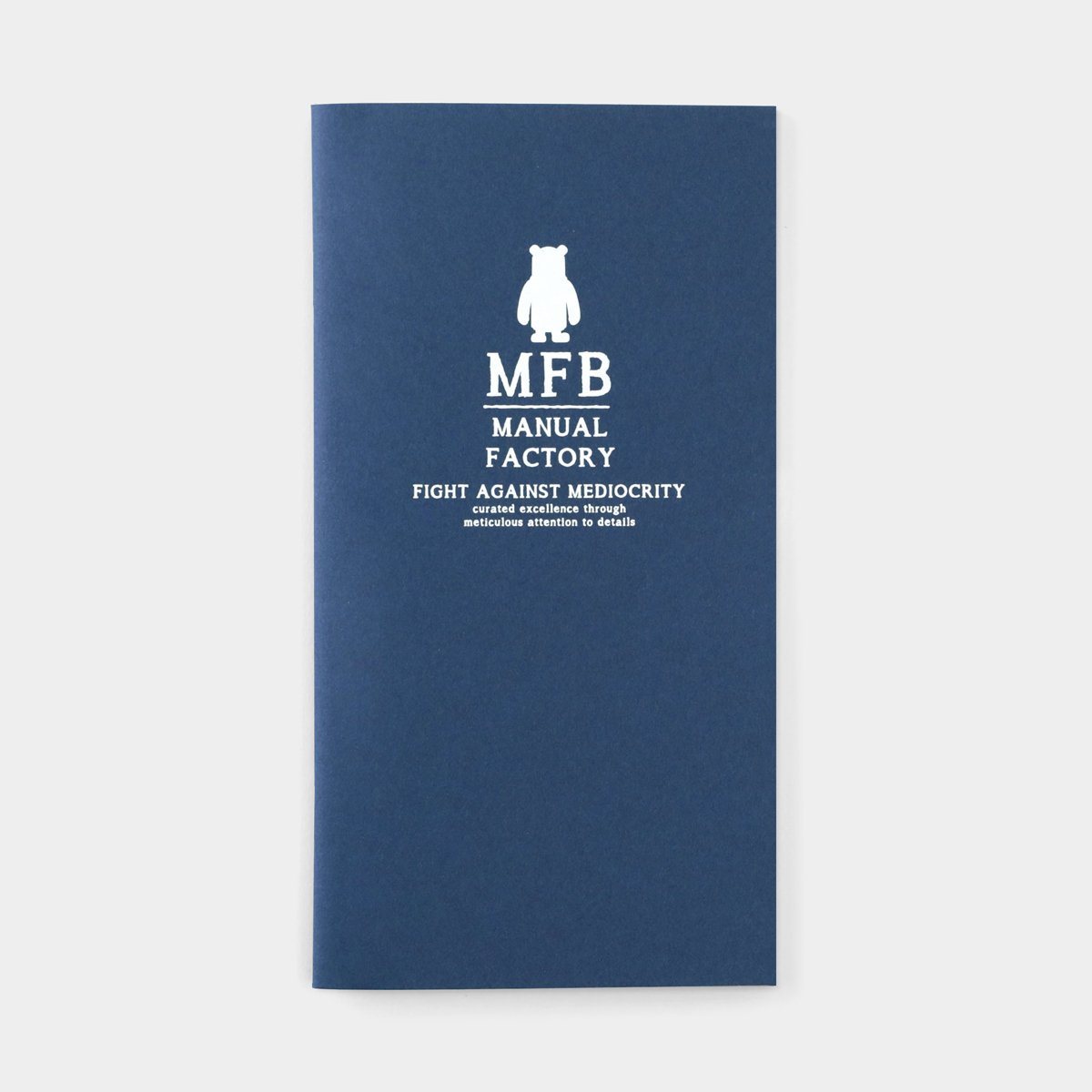 LOGON Traveler&#39;s Notebook Refill Navy Regular Size