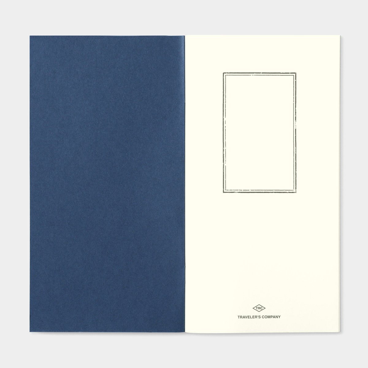 LOGON Traveler&#39;s Notebook Refill Navy Regular Size