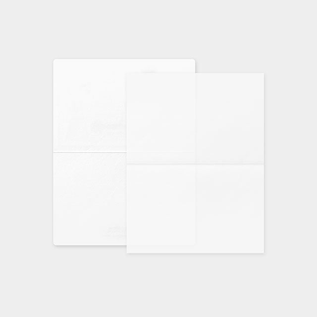 Traveler&#39;s Factory Letterpress Card Travel Tools Blue