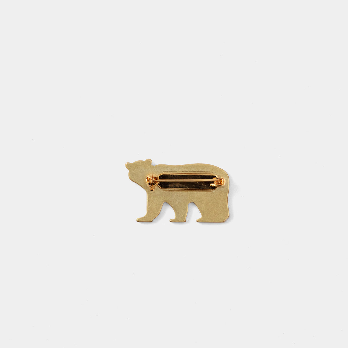 Traveler&#39;s Factory Brass Badge Bear