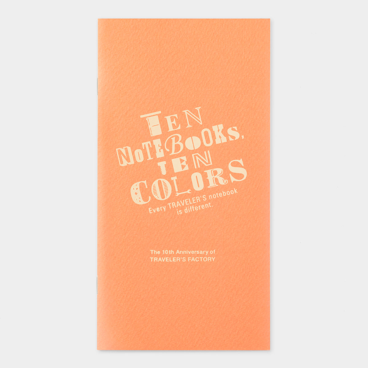 Traveler&#39;s Factory 10th Anniversary Notebook Refill ST Paradise