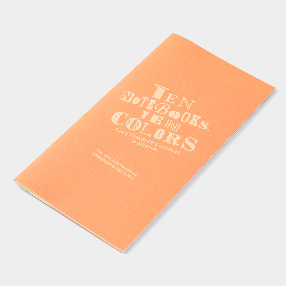 Traveler&#39;s Factory 10th Anniversary Notebook Refill ST Paradise