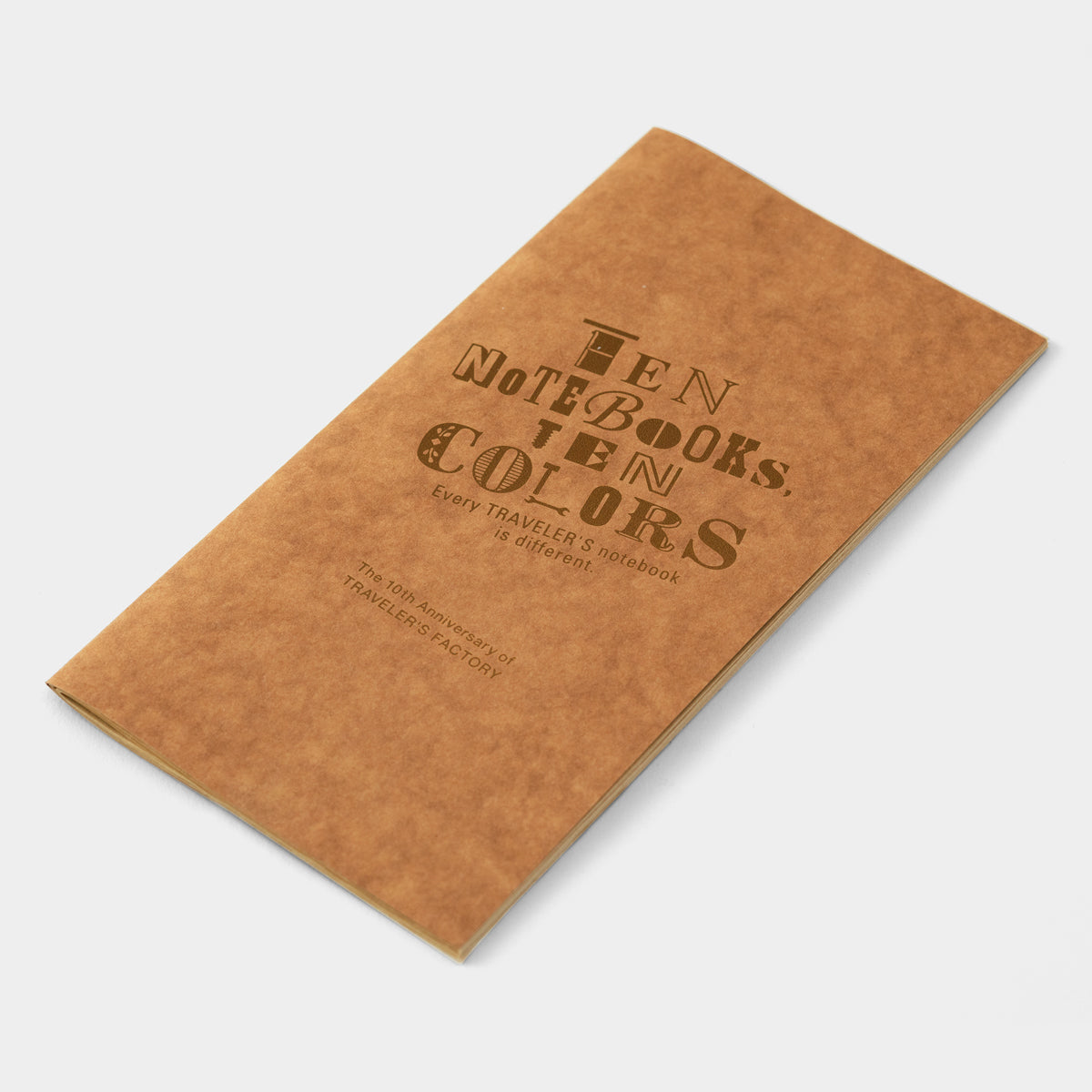 Traveler&#39;s Factory 10th Anniversary Notebook Refill ST Ultralight Paper Craft