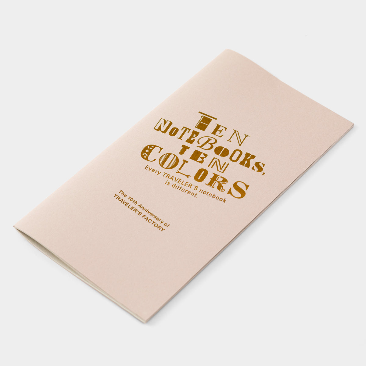 Traveler&#39;s Factory 10th Anniversary Notebook Refill ST Taburo