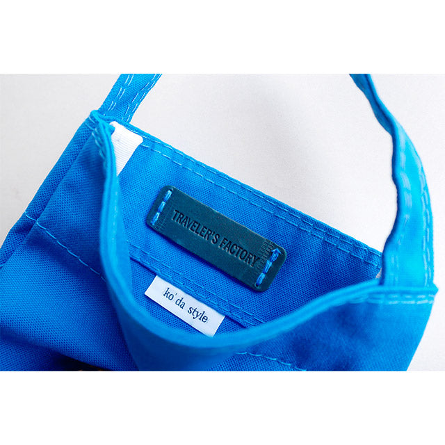 KO&#39;DA Style X TRAVELER&#39;S FACTORY Blue Pouch
