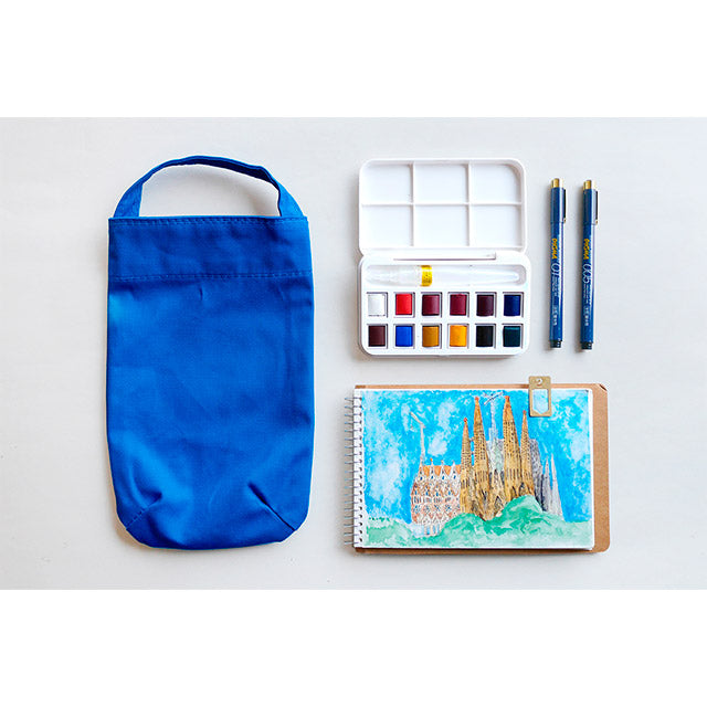 KO&#39;DA Style X TRAVELER&#39;S FACTORY Blue Pouch