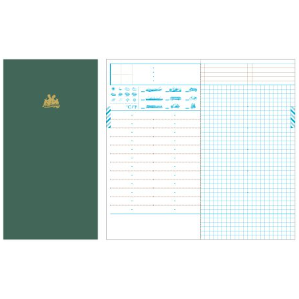 Keep A Notebook A5 Slim 07 Travel Journal Taiwan Edition Notebook